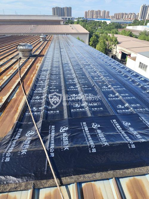 东西湖厂房漏雨维修案例